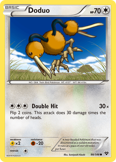 Doduo, XY 98