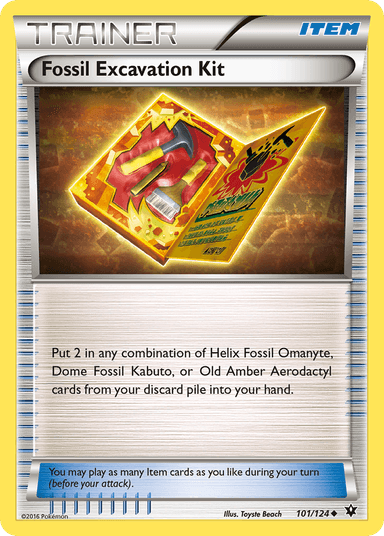 Fossil Excavation Kit, Fates Collide 101