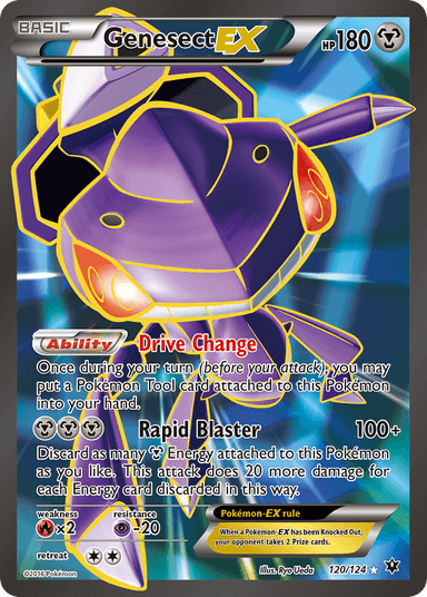 Genesect-EX, Fates Collide 120