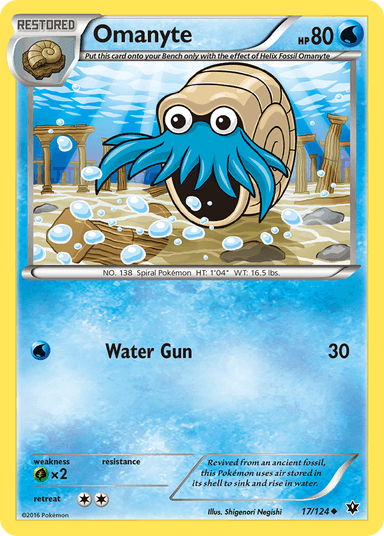 Omanyte, Fates Collide 17