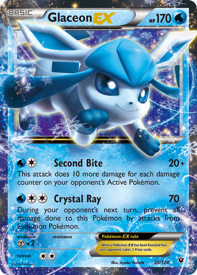 Glaceon-EX, Fates Collide 20