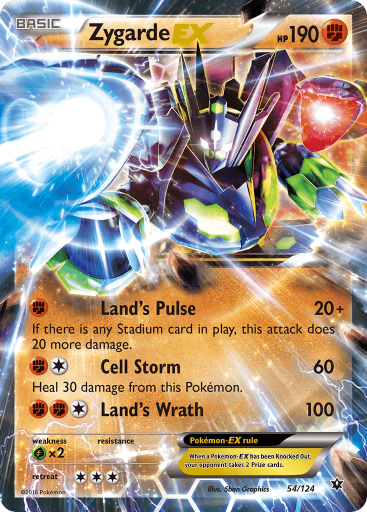 Zygarde-EX, Fates Collide 54