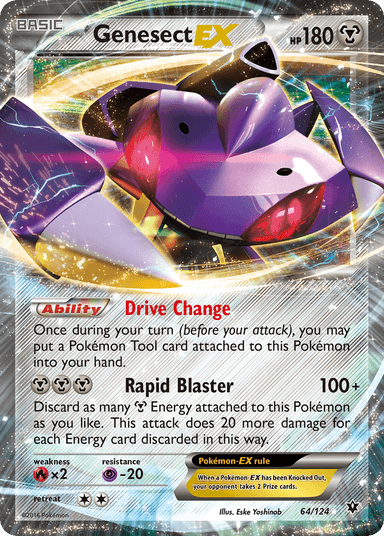 Genesect-EX, Fates Collide 64