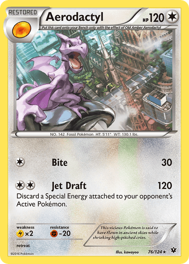 Aerodactyl, Fates Collide 76