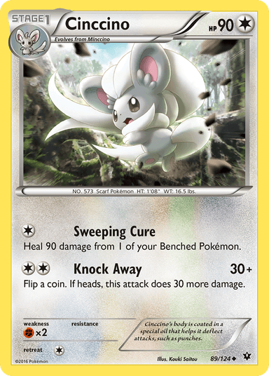 Cinccino, Fates Collide 89