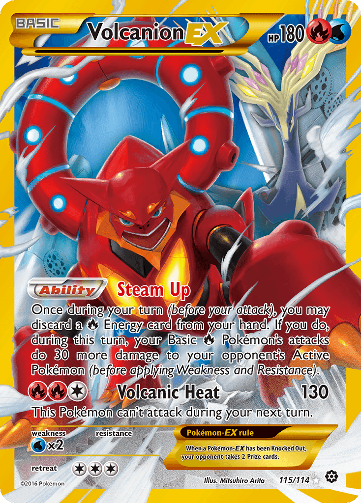 Volcanion-EX, Steam Siege 115