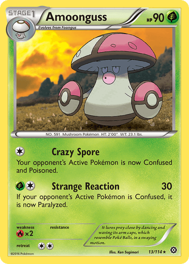 Amoonguss, Steam Siege 13