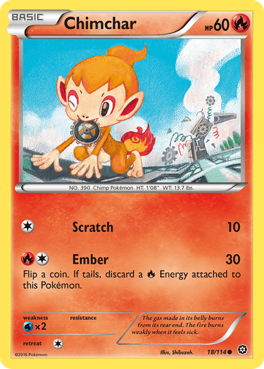 Chimchar, Steam Siege 18