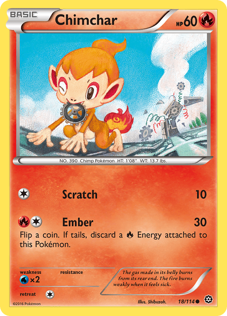 Chimchar, Steam Siege 18