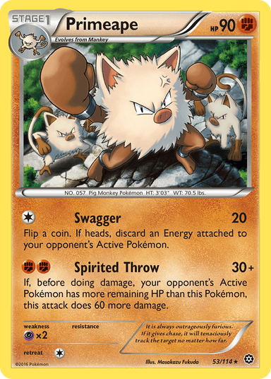 Primeape, Steam Siege 53