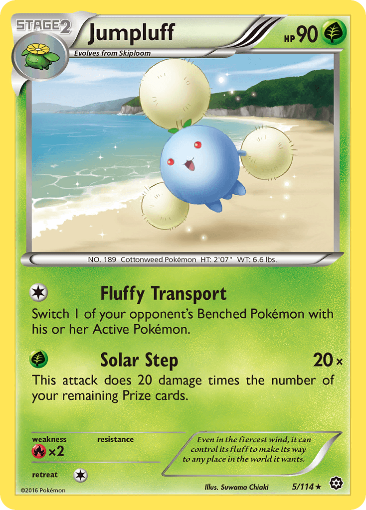 Jumpluff, Steam Siege 5