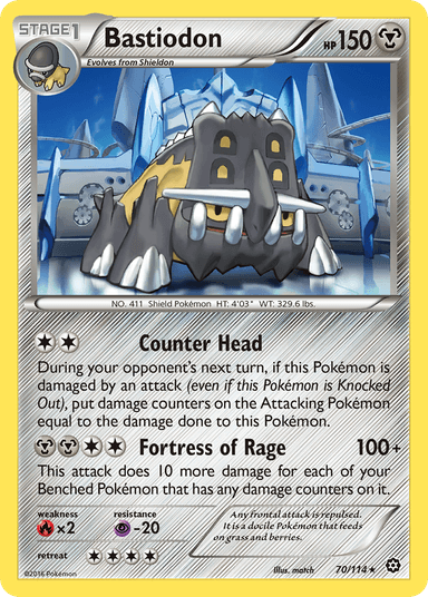 Bastiodon, Steam Siege 70