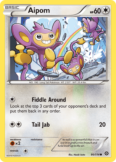 Aipom, Steam Siege 90