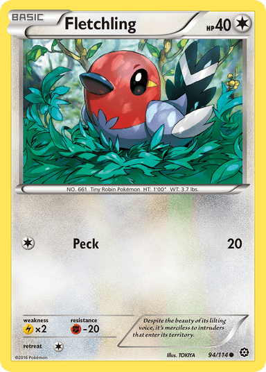Fletchling, Steam Siege 94