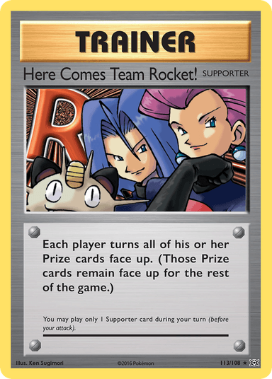 Here Comes Team Rocket!, Evolutions 113