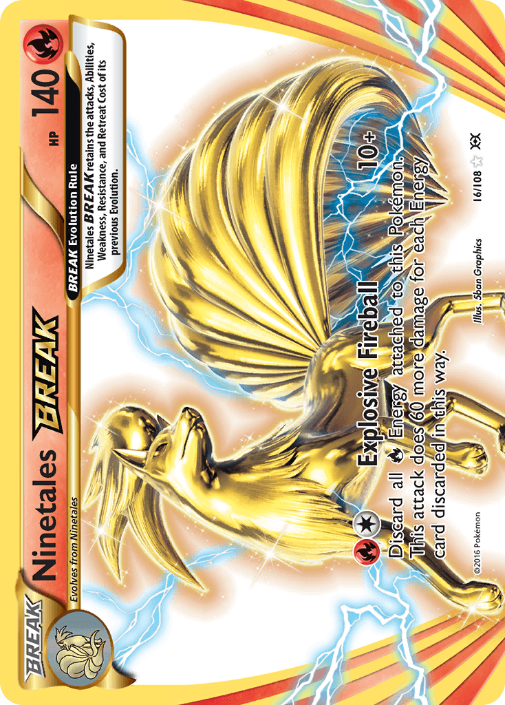 Ninetales BREAK, Evolutions 16