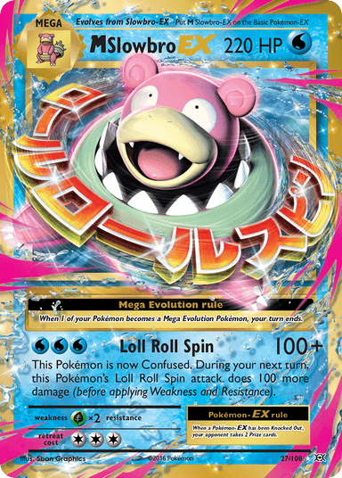 M Slowbro-EX, Evolutions 27