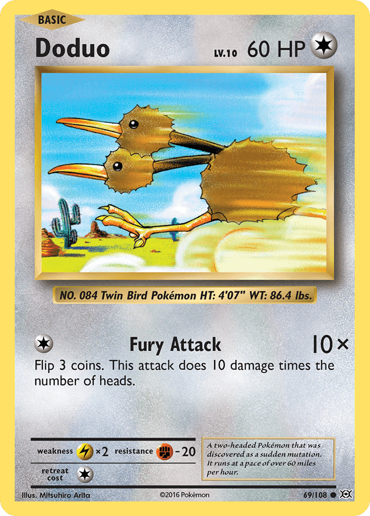 Doduo, Evolutions 69