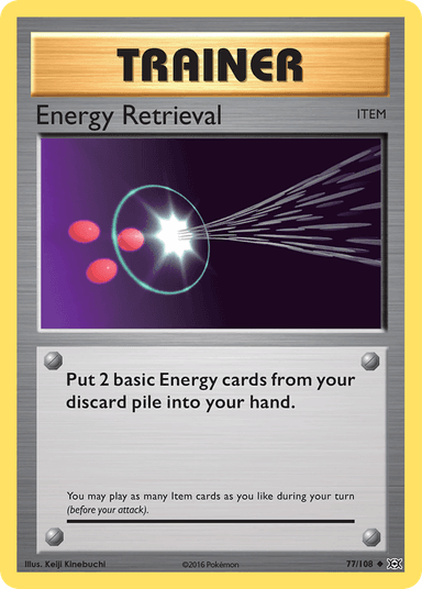 Energy Retrieval, Evolutions 77