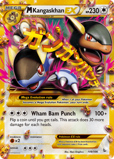 M Kangaskhan-EX, Flashfire 109