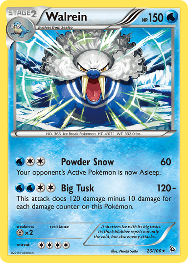 Walrein, Flashfire 26