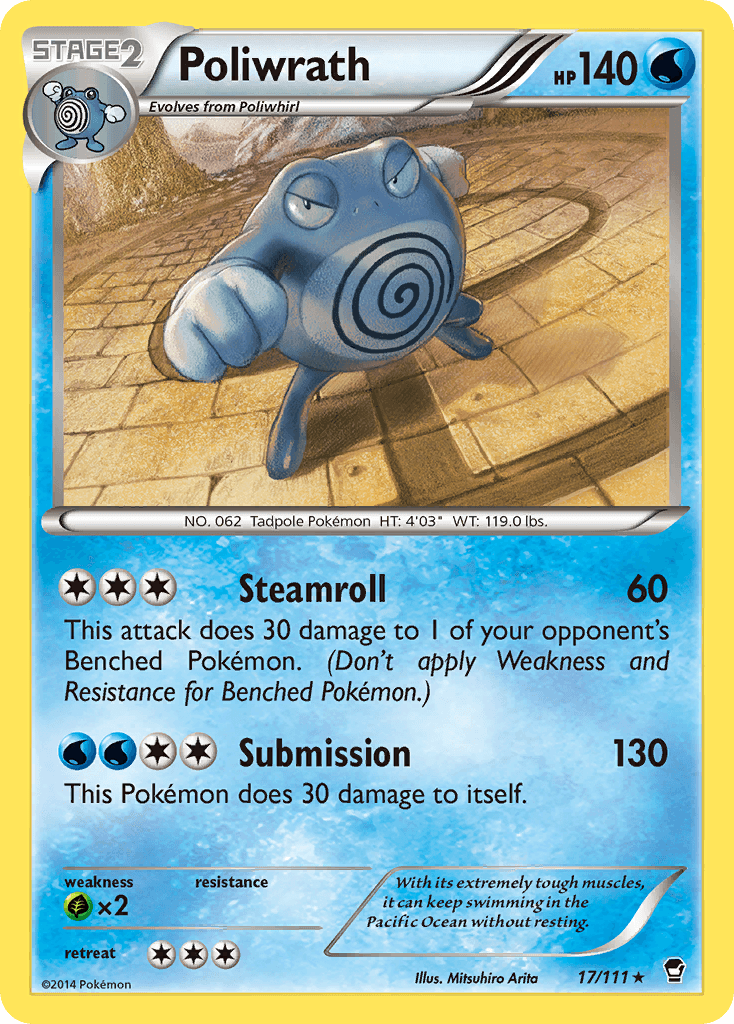 Poliwrath, Furious Fists 17