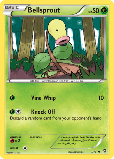 Bellsprout, Furious Fists 1