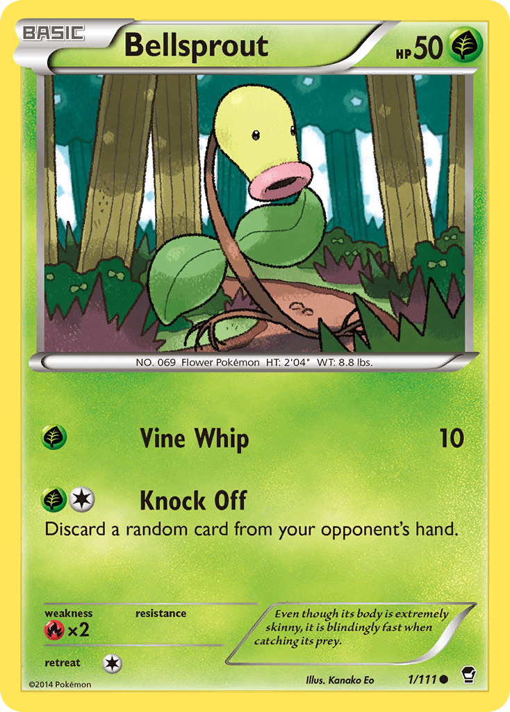 Bellsprout, Furious Fists 1