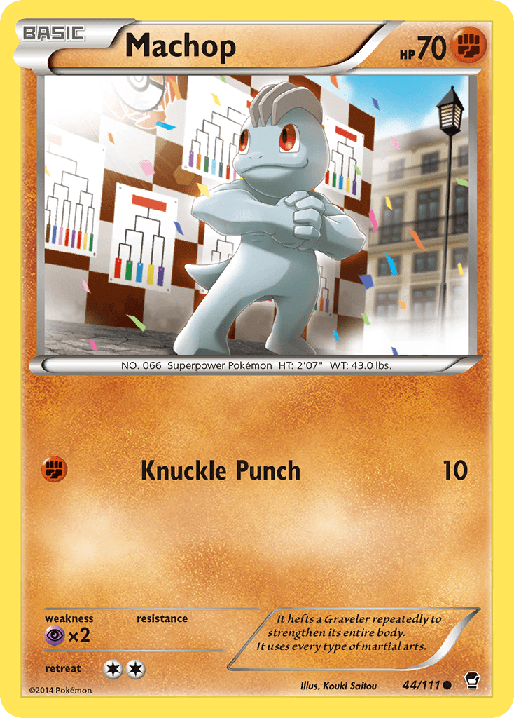 Machop, Furious Fists 44