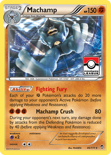 Machamp, Furious Fists 46