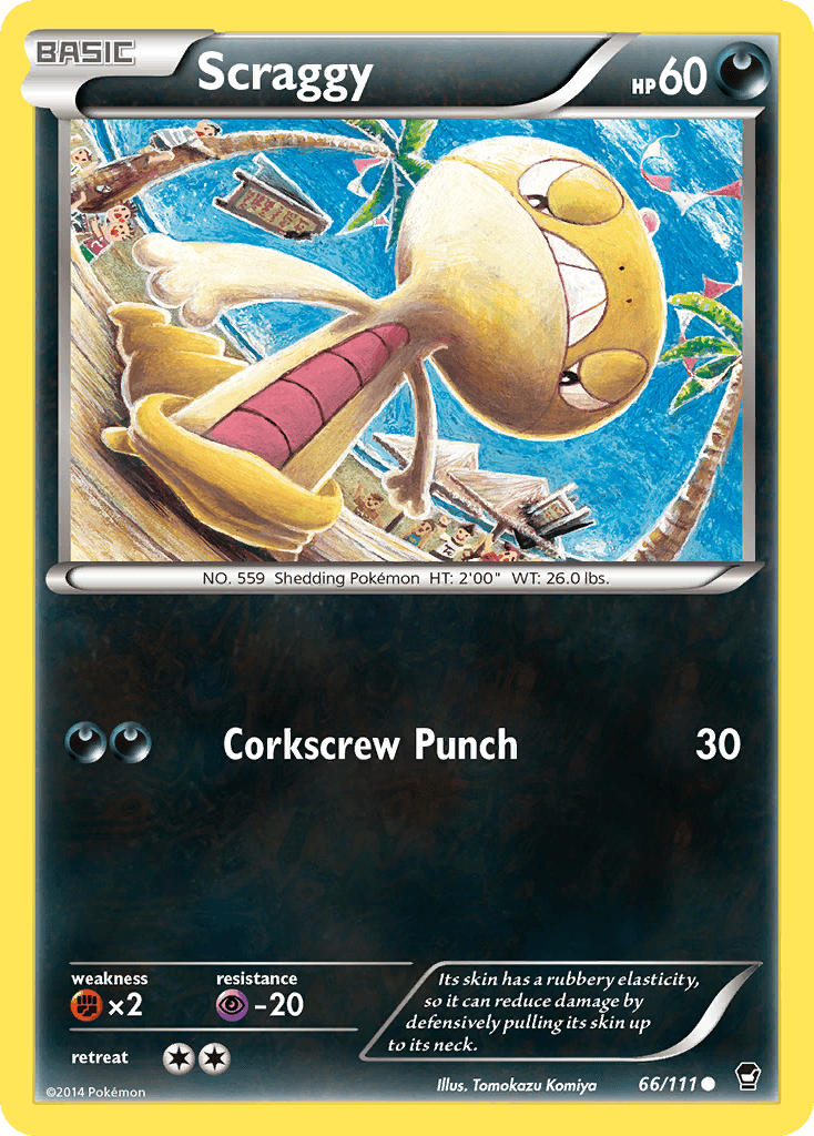 Scraggy, Furious Fists 66