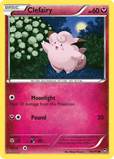 Clefairy, Furious Fists 69