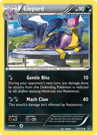 Liepard, Phantom Forces 57