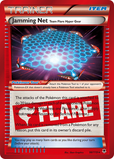 Jamming Net Team Flare Hyper Gear, Phantom Forces 98