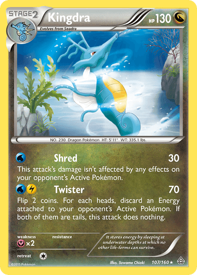 Kingdra, Primal Clash 107