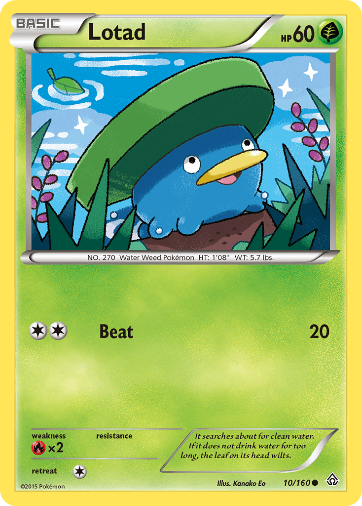 Lotad, Primal Clash 10