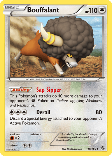 Bouffalant, Primal Clash 119