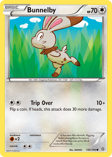 Bunnelby, Primal Clash 120
