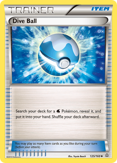 Dive Ball, Primal Clash 125