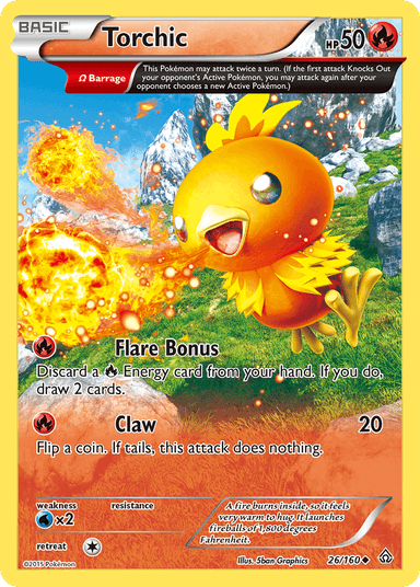 Torchic, Primal Clash 26