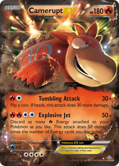 Camerupt-EX, Primal Clash 29