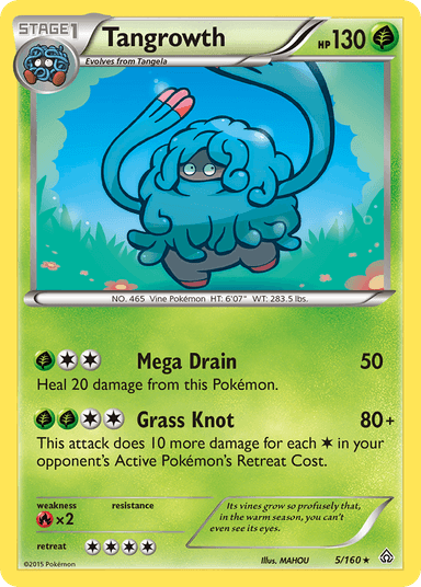 Tangrowth, Primal Clash 5