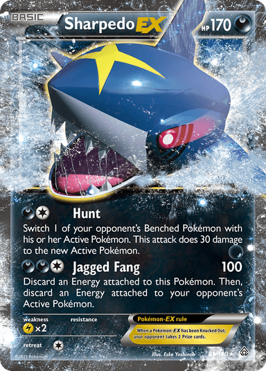 Sharpedo-EX, Primal Clash 91
