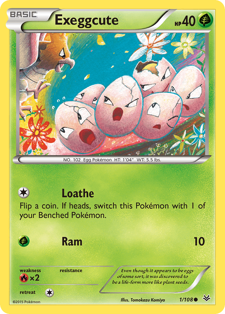 Exeggcute, Roaring Skies 1