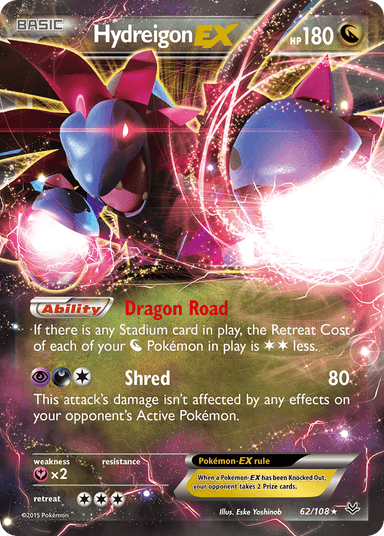 Hydreigon-EX, Roaring Skies 62