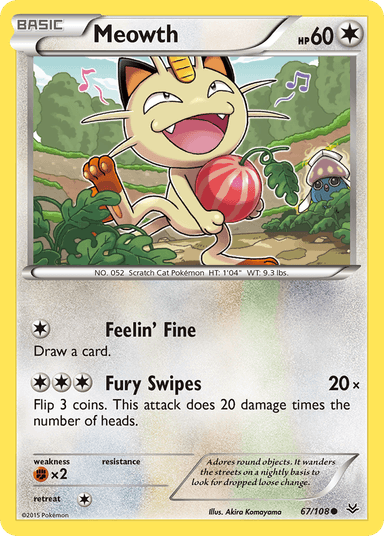 Meowth, Roaring Skies 67