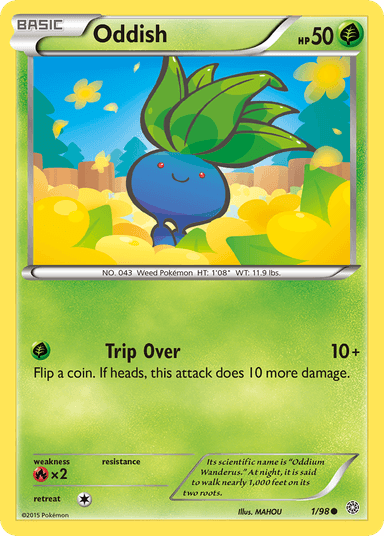 Oddish, Ancient Origins 1