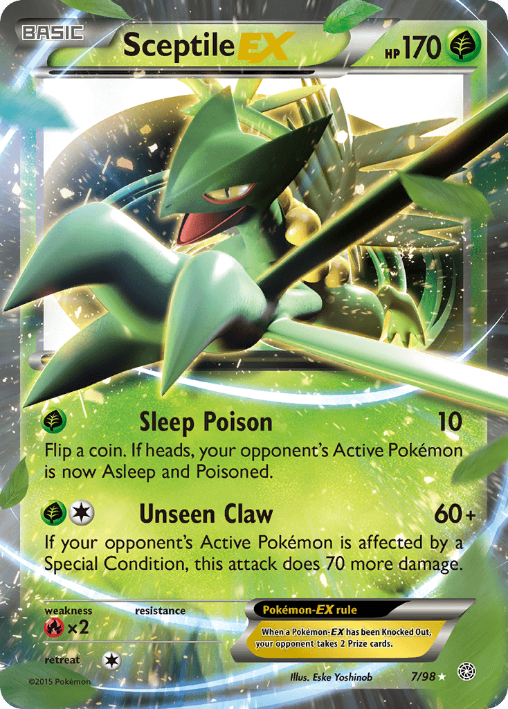 Sceptile-EX, Ancient Origins 7
