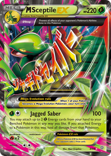 M Sceptile-EX, Ancient Origins 8