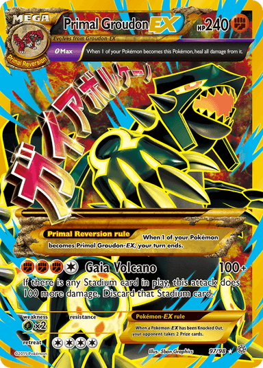 Primal Groudon-EX, Ancient Origins 97